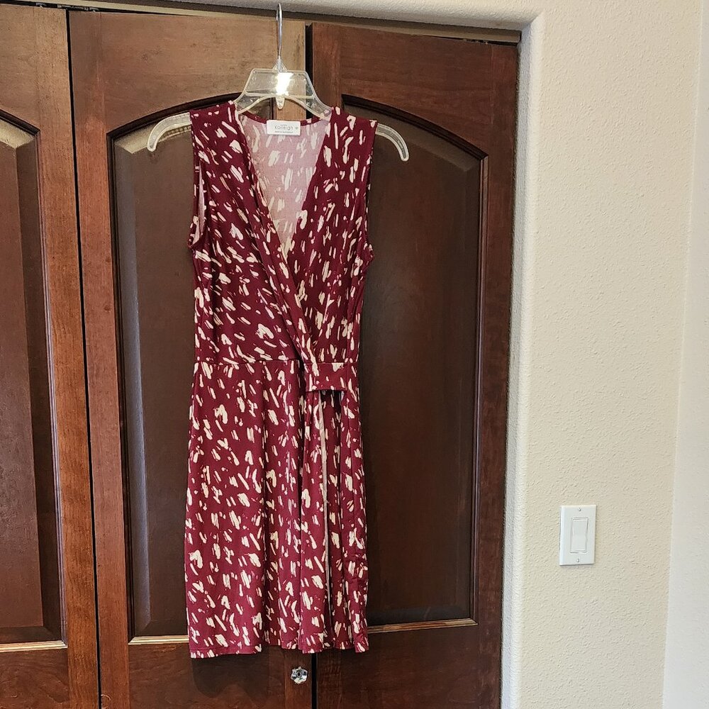 Like new Kaileigh mock wrap dress